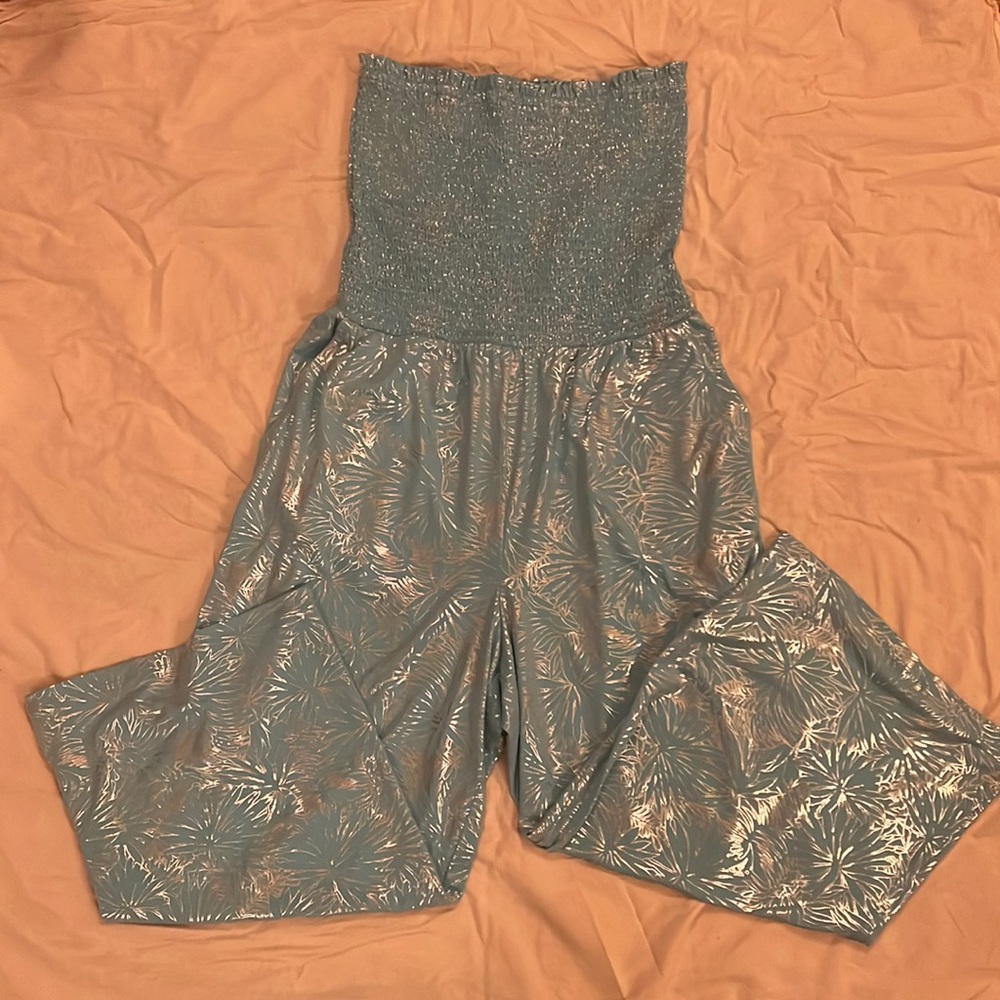 Strapless slink Michael Kors jumpsuit